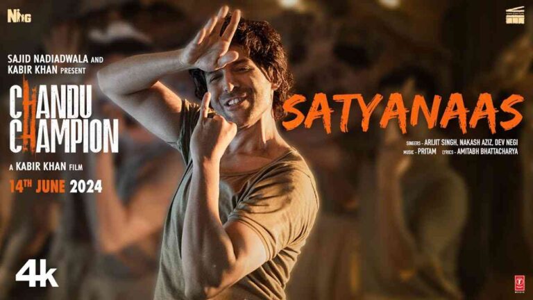 Satyanaas Lyrics — Arijit Singh | Chandu Champion