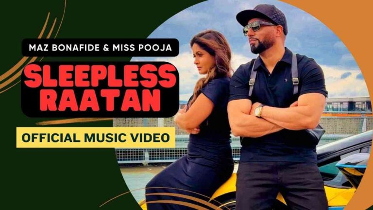 Sleepless Raatan Maz Bonafide ft. Miss Pooja Lyrics